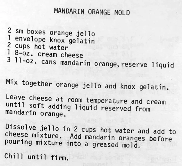 Mandarin Orange Mold