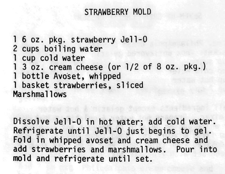 Strawberry Mold