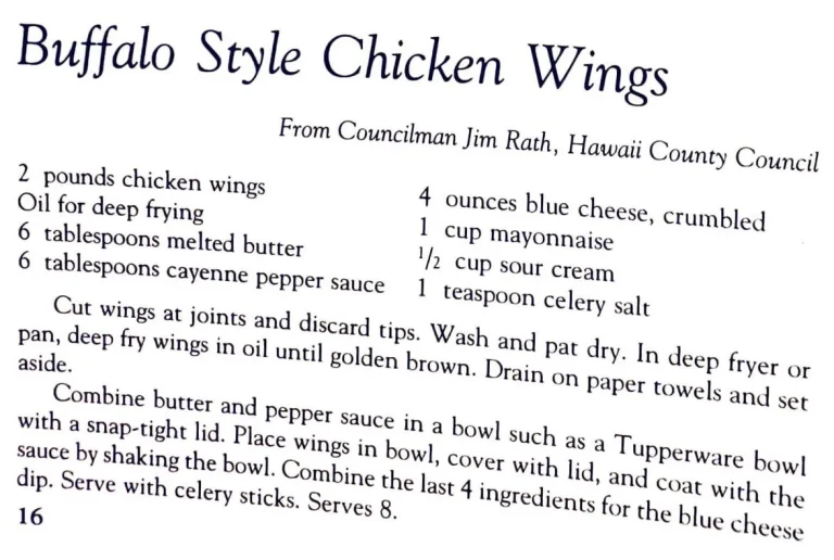 Buffalo Style Chicken Wings