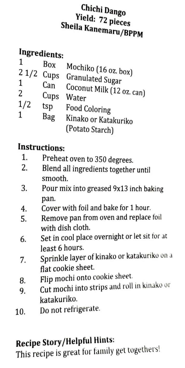 Chichi Dango