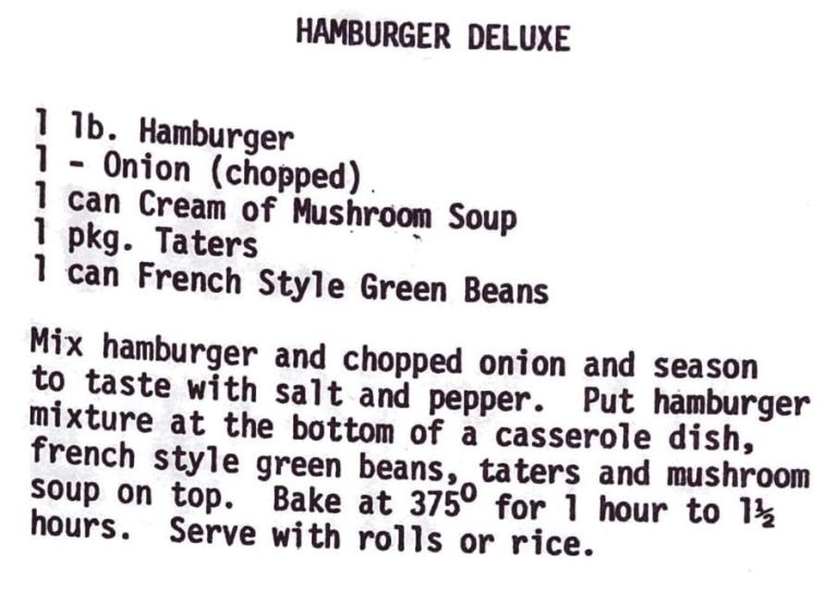 Hamburger Deluxe