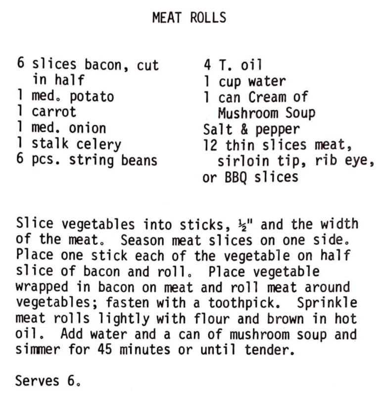 Meat Rolls