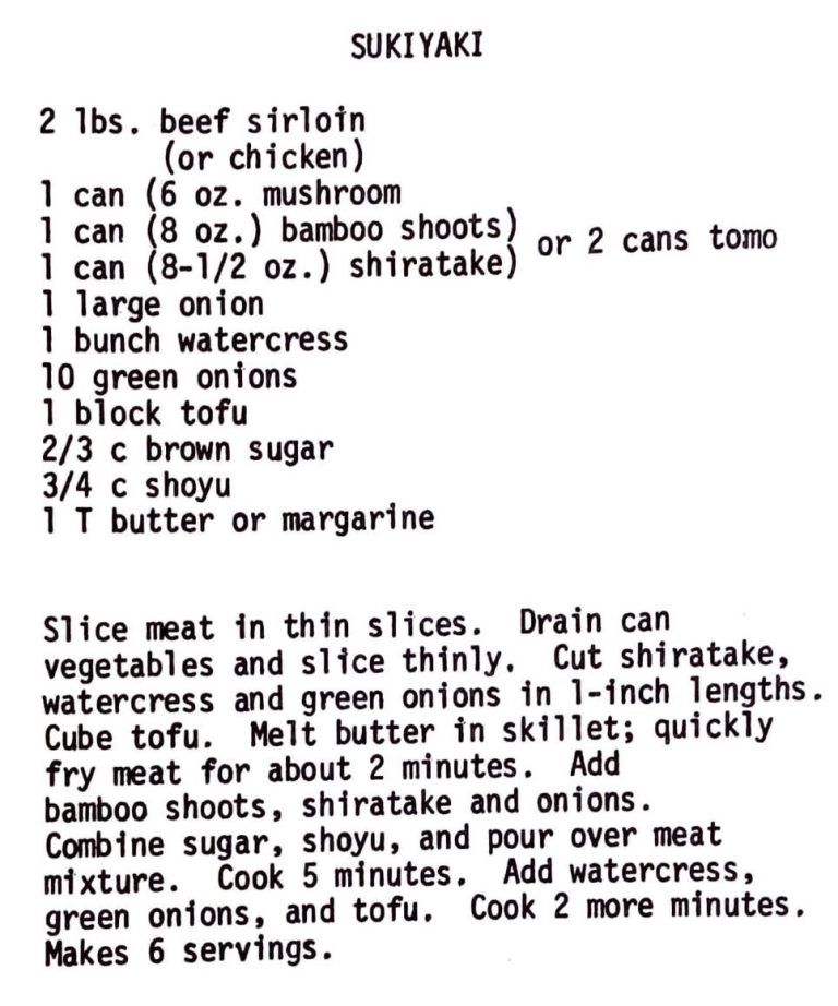 Sukiyaki