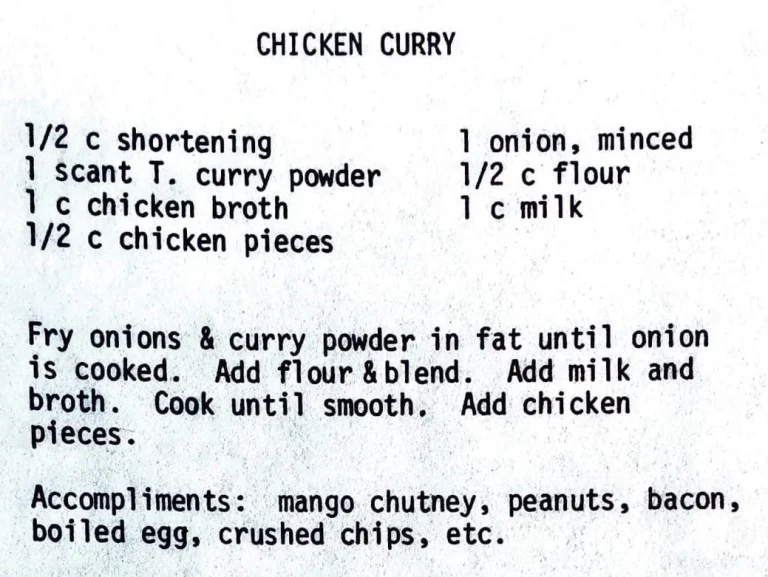Chicken Curry