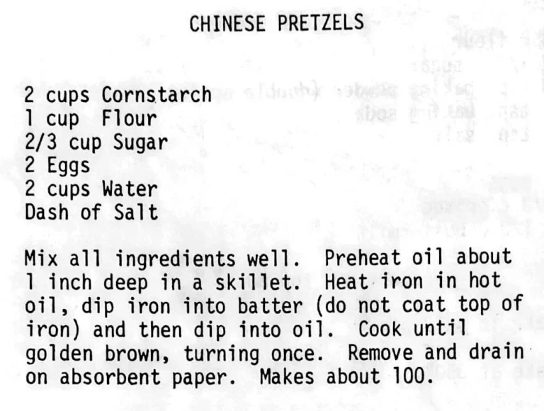 Chinese Pretzels