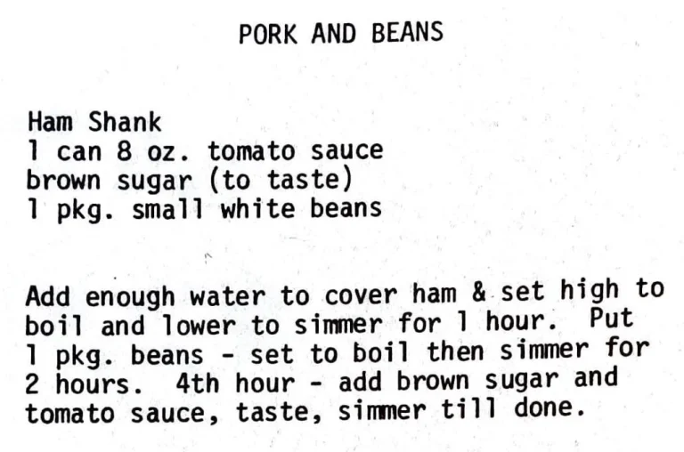 Pork and Beans
