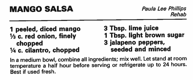 Mango Salsa