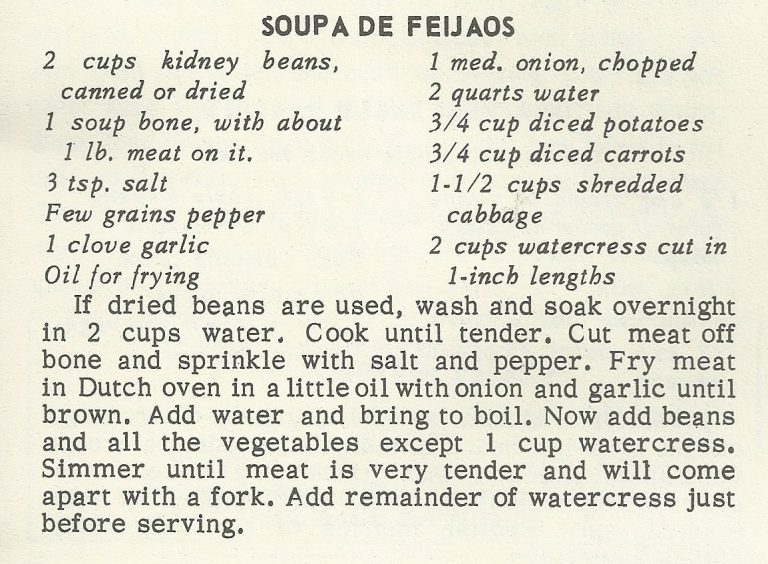 Soupa de Feijoas