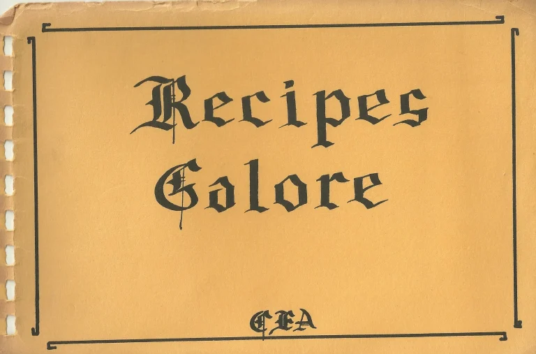 1972: Recipes Galore (Hawaii Central Education Association)