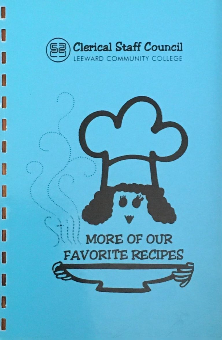 1996: Still More of Our Favorite Recipes – Leeward Community College Clerical Staff Council