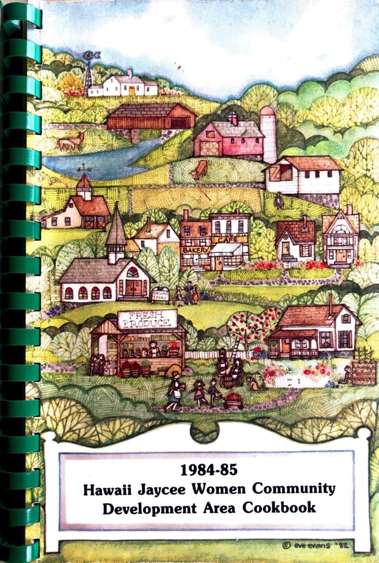 1985: Hawaiʻi Jaycee Women Community Development Area Cookbook