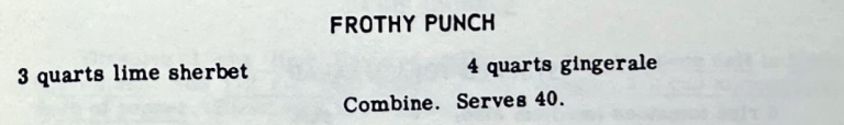 Frothy Punch