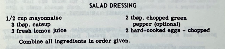 Salad Dressing