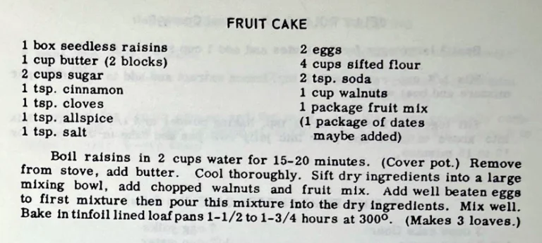 Fruit Cake