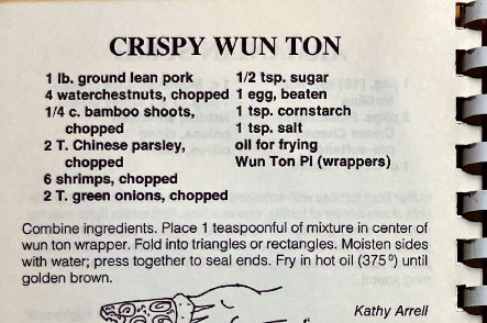 CRISPY WUN TON