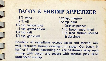 BACON & SHRIMP APPETIZER